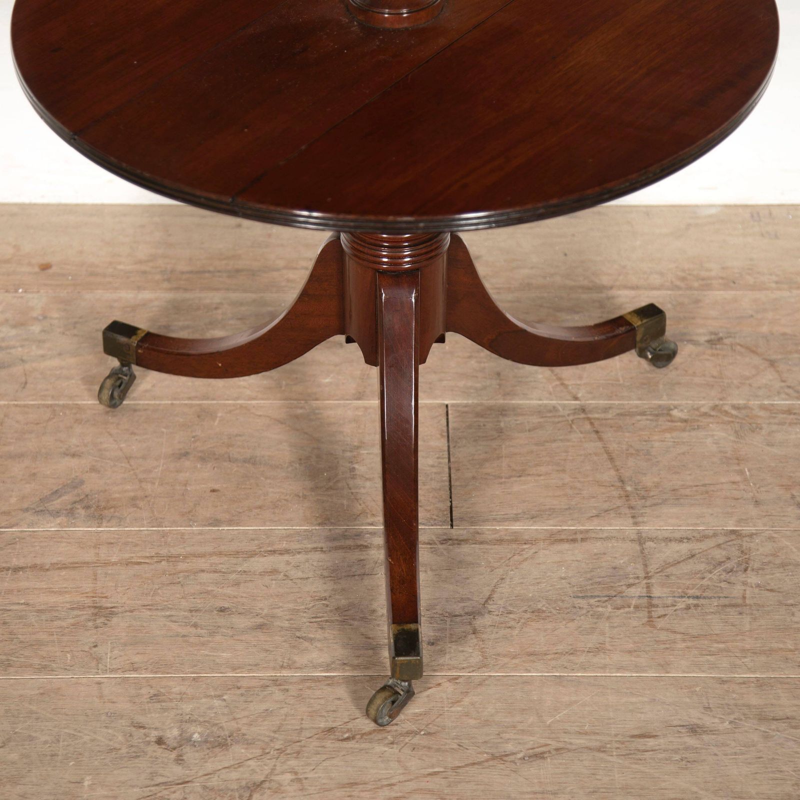 Original Antique 19th Century English Mahogany Dumb Waiter, Table photo 595.0