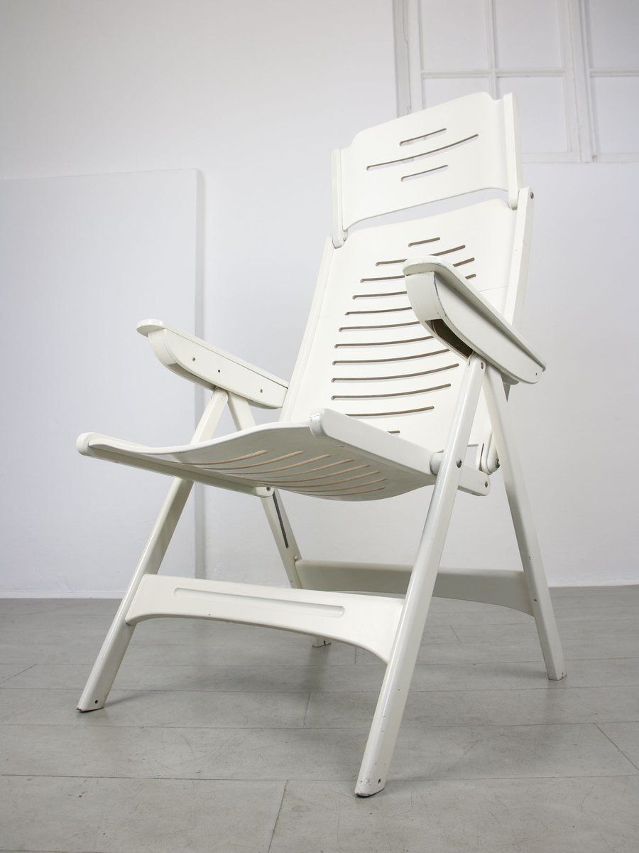 Furniture Vintage Danish Folding Armchair photo
