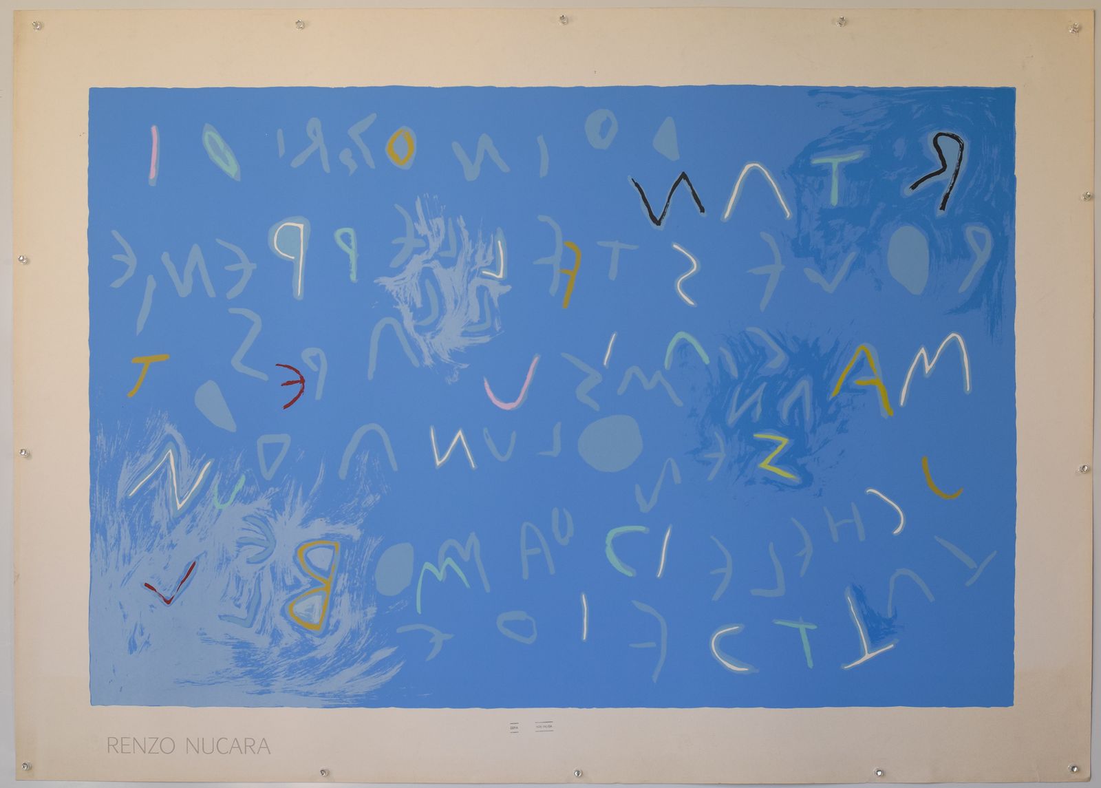 Collection Of 14 Large Original Artist's Exhibition Posters