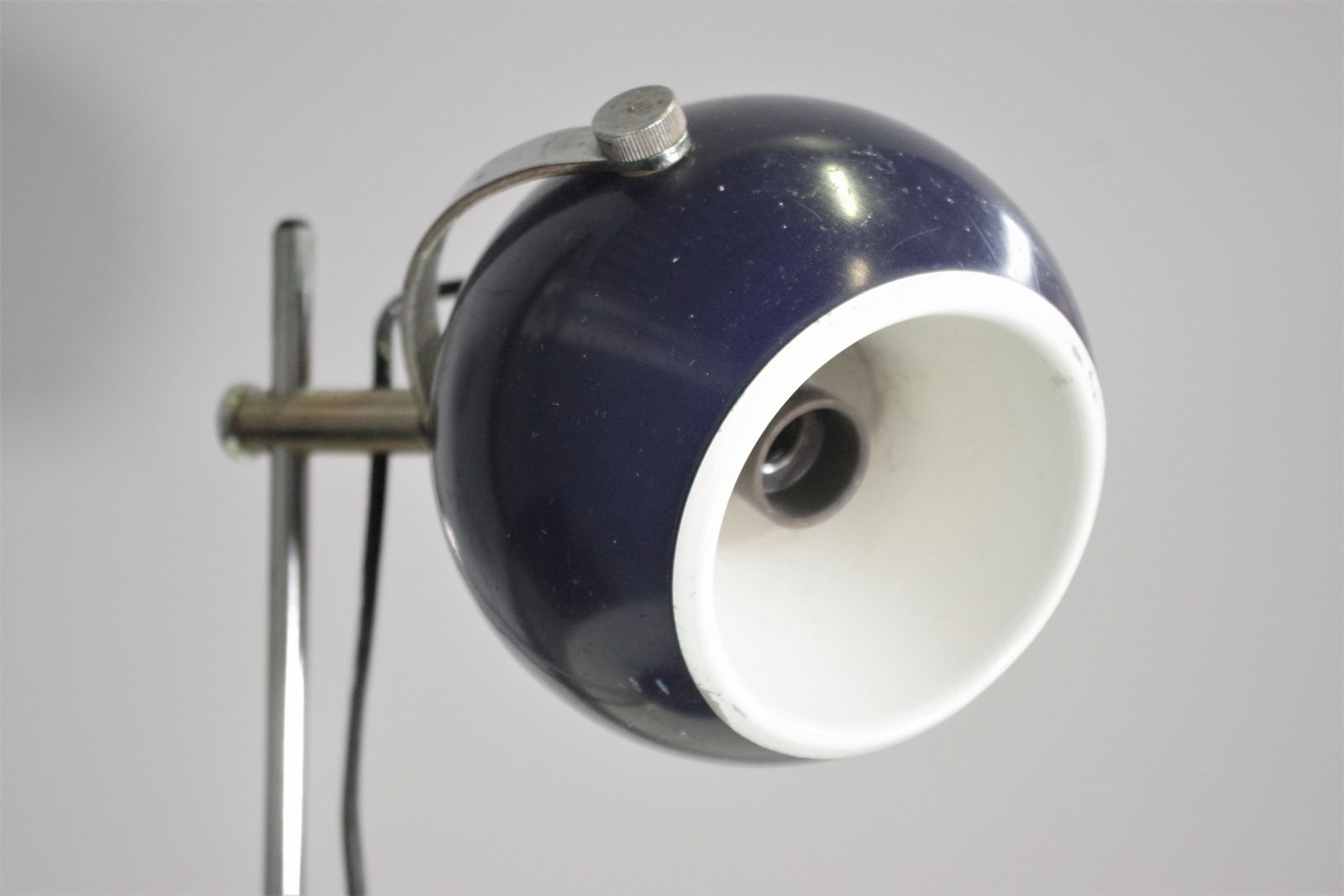 Space Age Blue “Eye Ball” Table Lamp – Goffredo Reggiani, 1970s photo buy