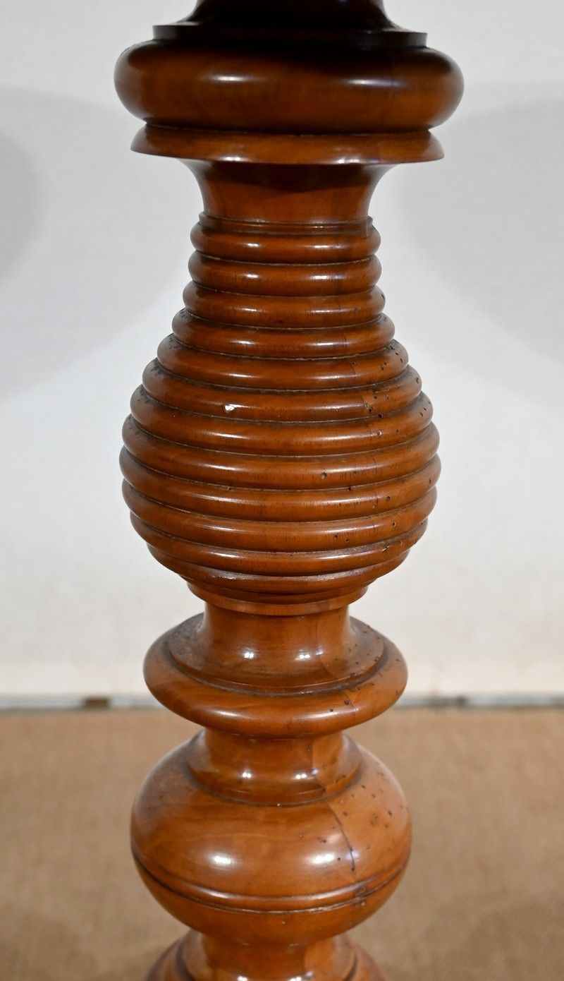 Pedestal Table In Solid Walnut, Louis Philippe Style   2nd Half Of The 19th Century photo buy