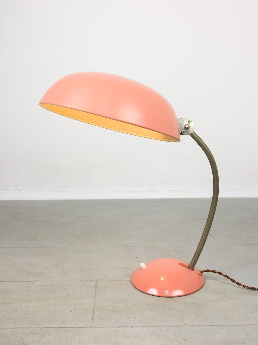 Bauhaus Salmon Table Lamp, 1930s photo furniture