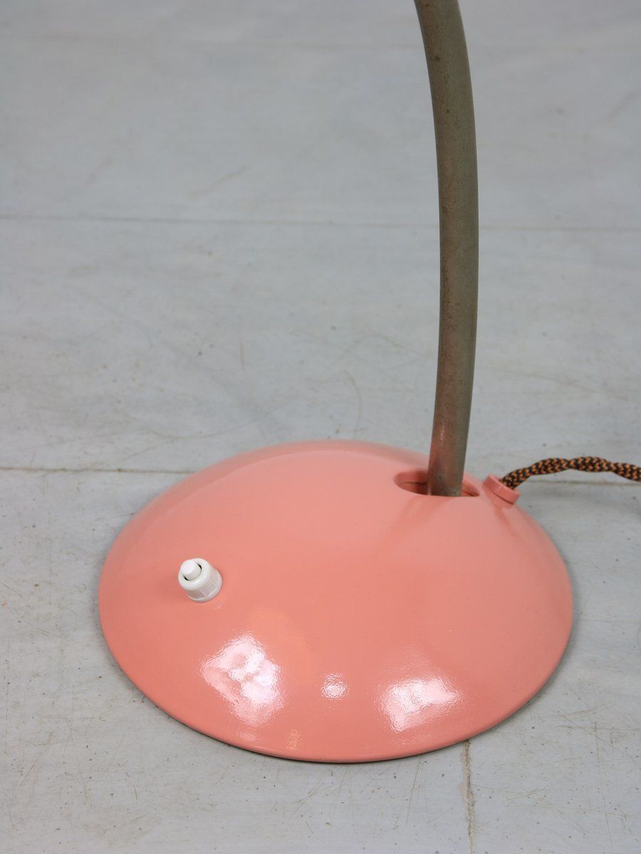 Bauhaus Salmon Table Lamp, 1930s photo vintage
