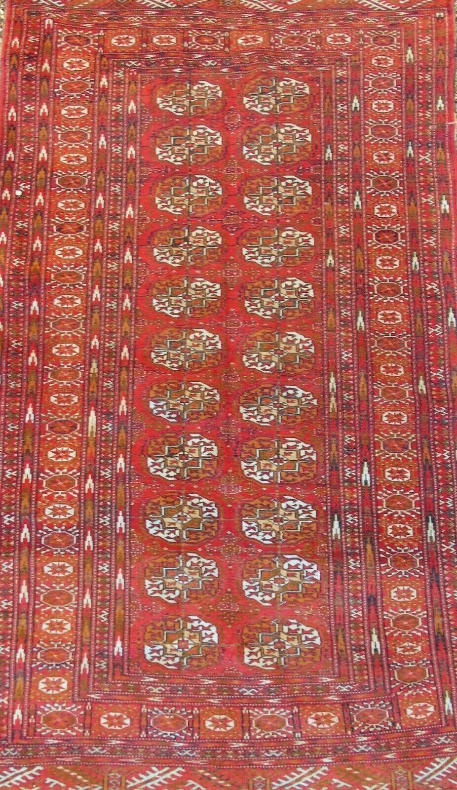 Antique Tekke Turkman Carpet, 1920s photo furniture