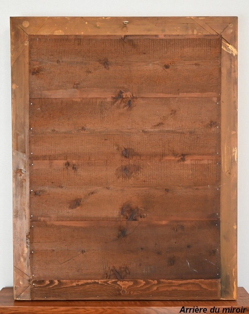 photo buy Gilded Wood Fireplace Mirror, Restoration Period   Early 19th Century