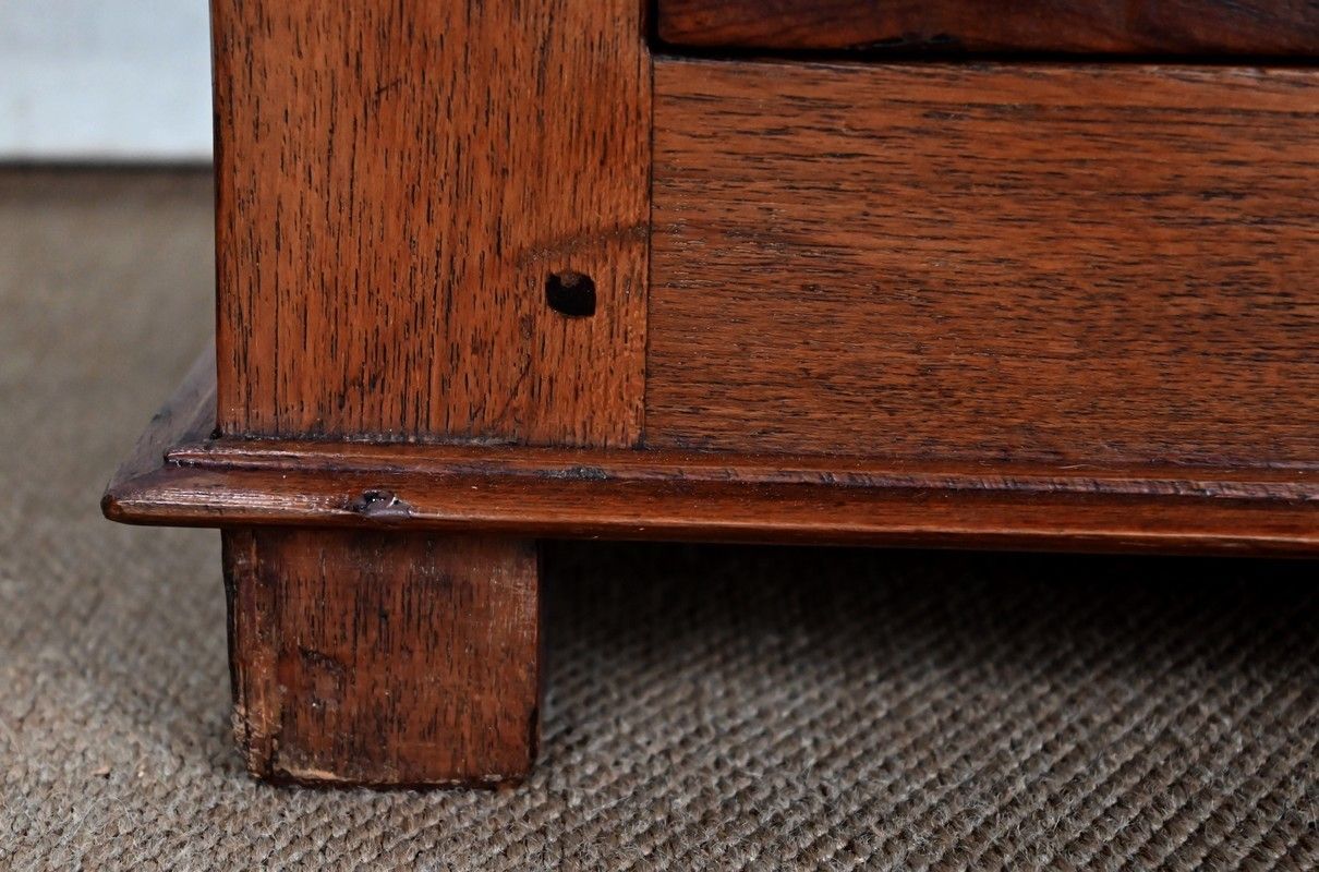 photo vintage Small Spice Cabinet In Pondicherry Teak   Late 19th Century