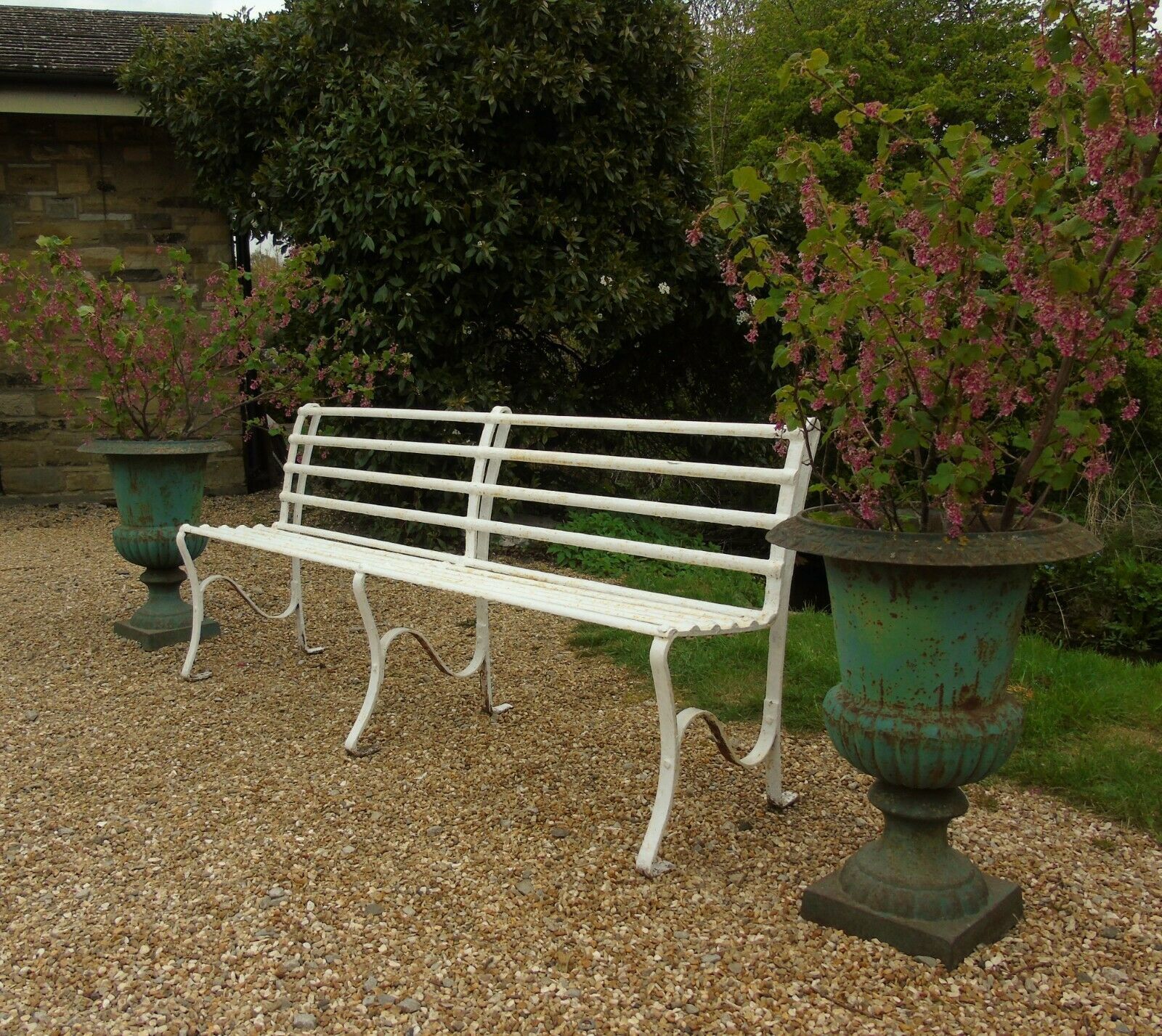 Good Early 19th Century Regency Style Garden Bench photo furniture