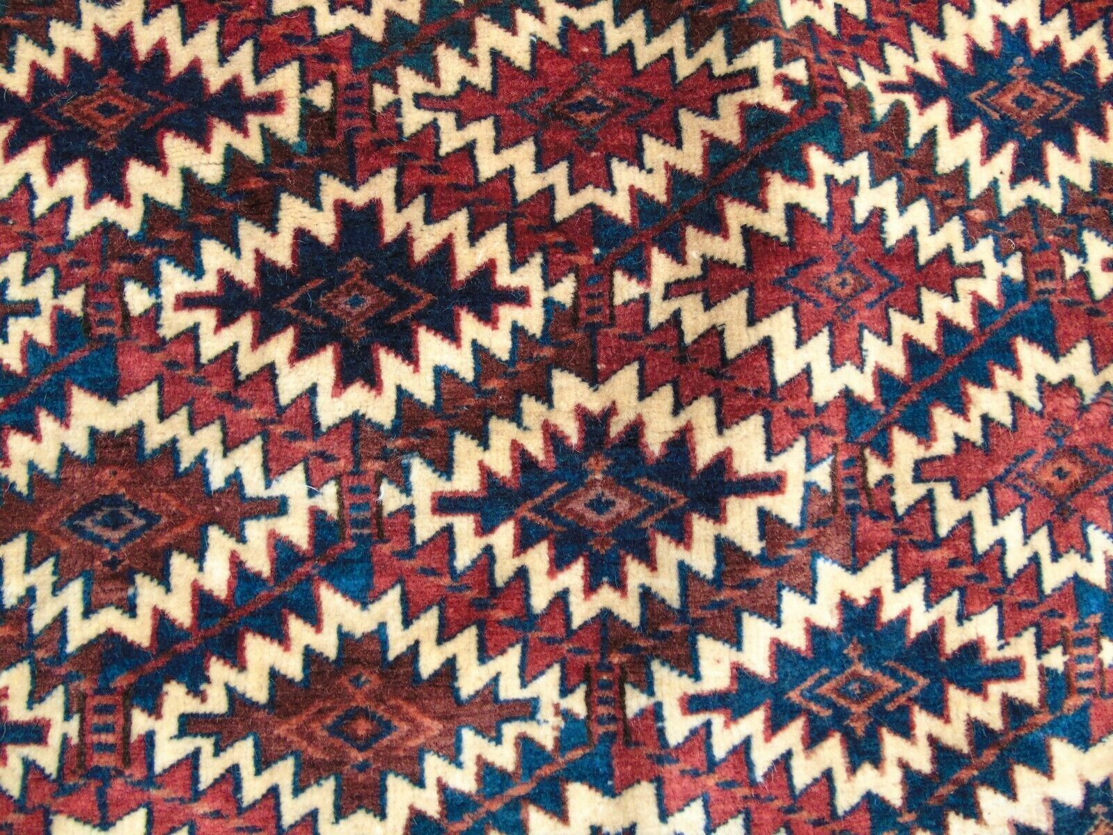 Rare Fabulous Antique Hand Woven Yomut Asmalyk photo Textiles