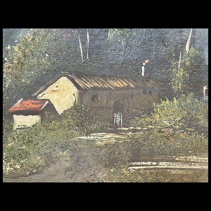 18th Century French Oil On Canvas photo buy