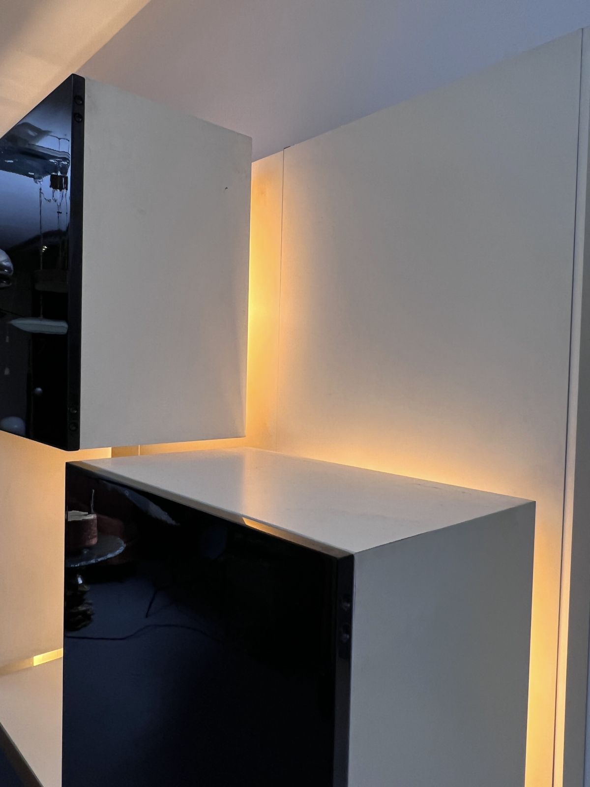 Mid Century Modern Backlight Wall Modular System By Acerbis. Italy 1970s photo 13886.6