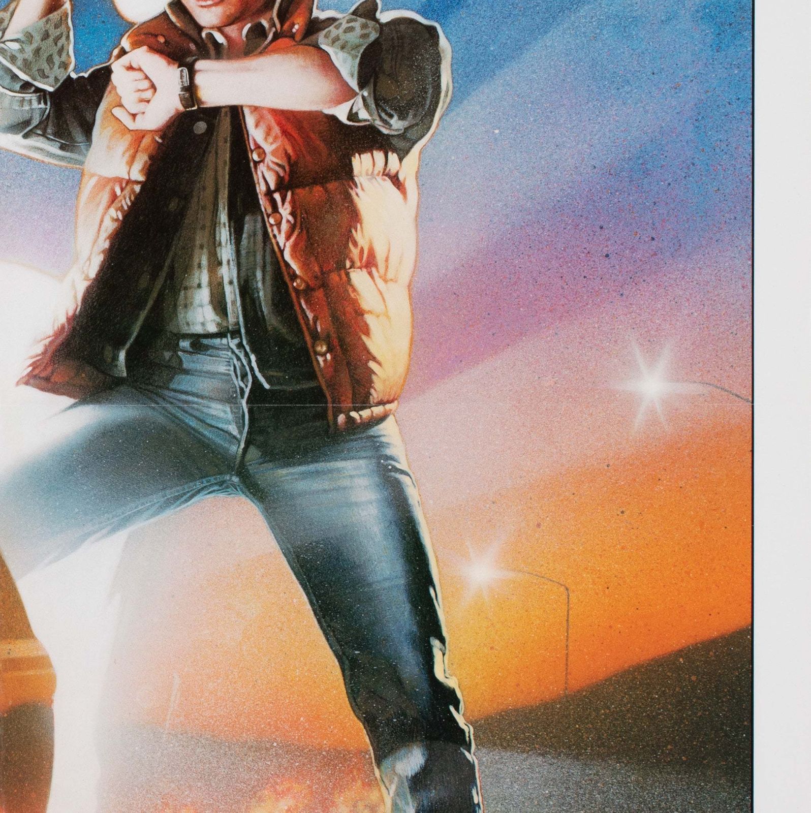Back To The Future 1985 Us 1 Sheet Film Poster, Struzan photo vinterior