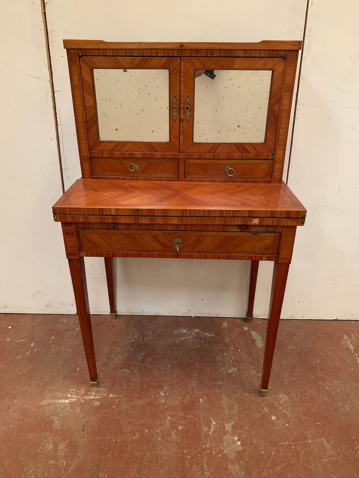 Lady Desk In Rosewood Style Louis XVI XIX Century photo 1555.64