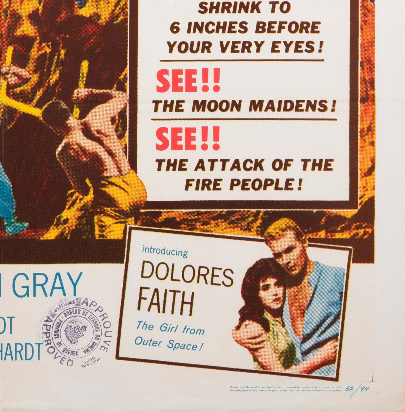 The Phantom Planet 1962 Us 1 Sheet Film Poster photo 435.0