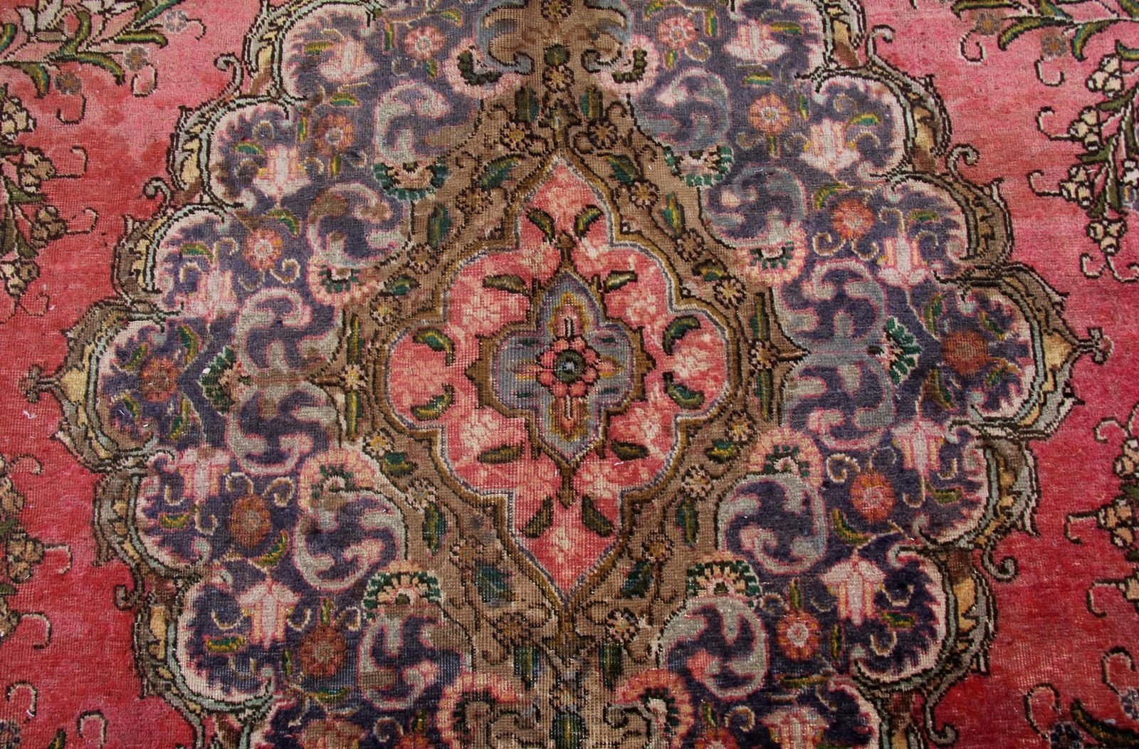 Large Turkish Vintage Rug Handmade Carpet Red Wool Oriental Area Rug photo buy
