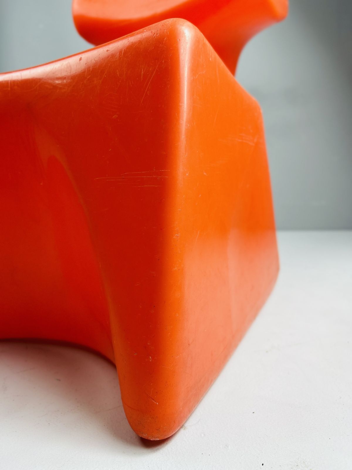 photo vinterior Orange Zocker Children's Chair By Luigi Colani For Top System Burkhard Lübke, 1971
