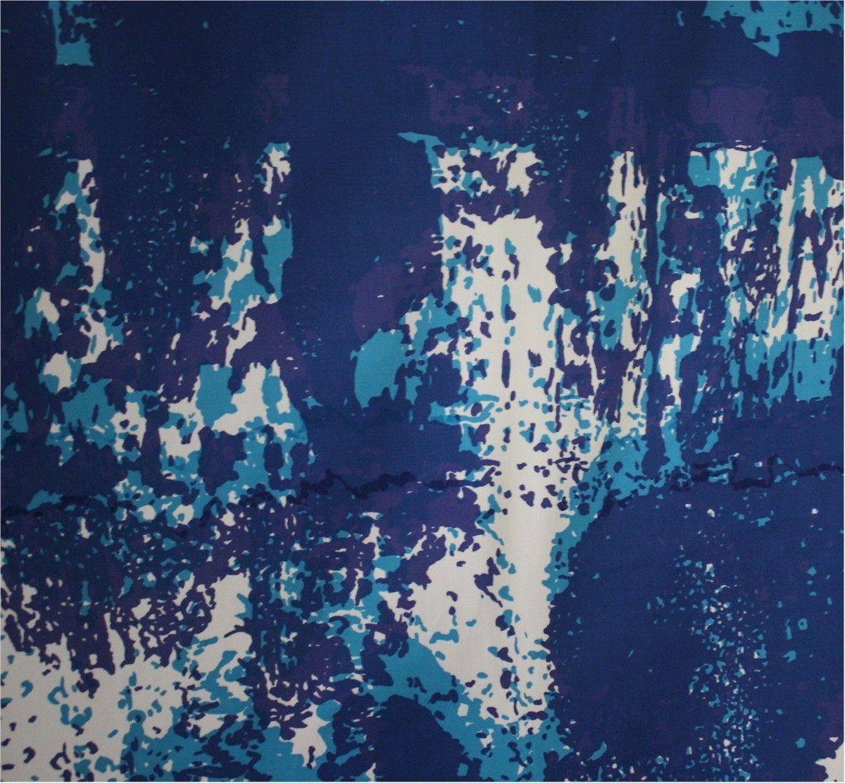 Hull Traders Ltd "Isle" By John Drummond Hand Screen Printed Fabric photo Textiles