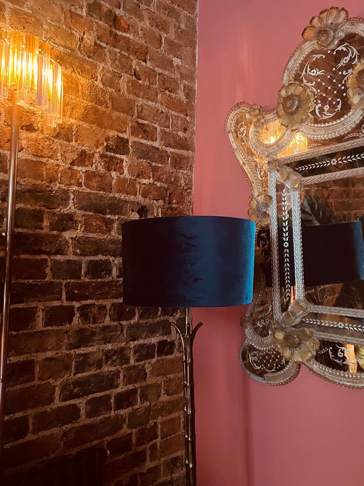 Brass, Faux Bamboo Floor Lamp By Maison Baguès photo buy
