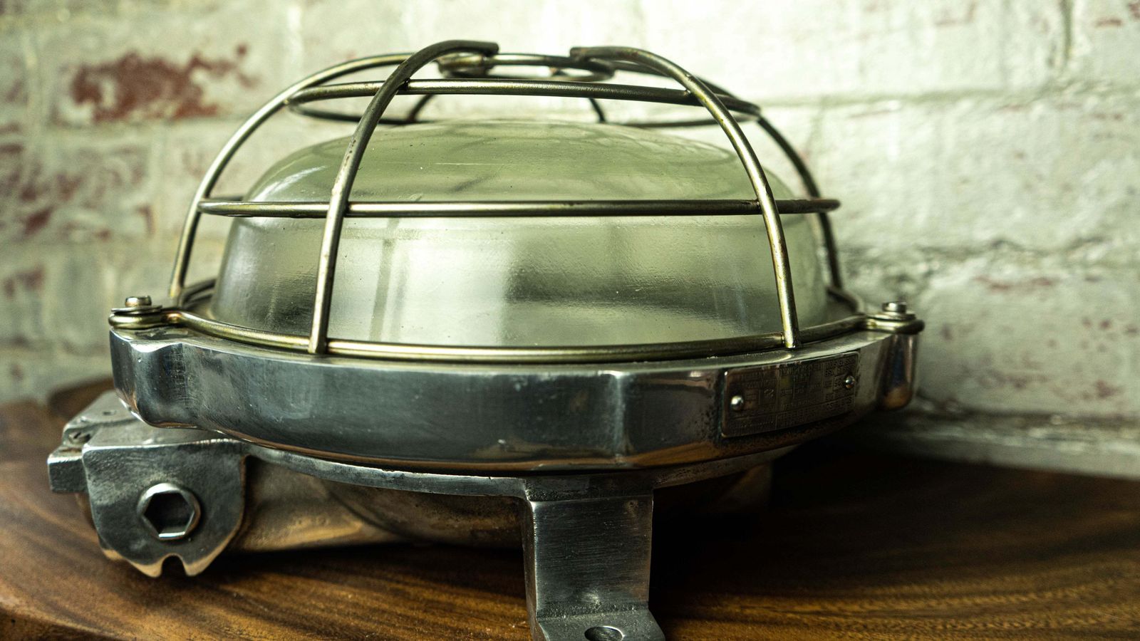 Legrand Big Bulkhead Light, 1950s photo for sale