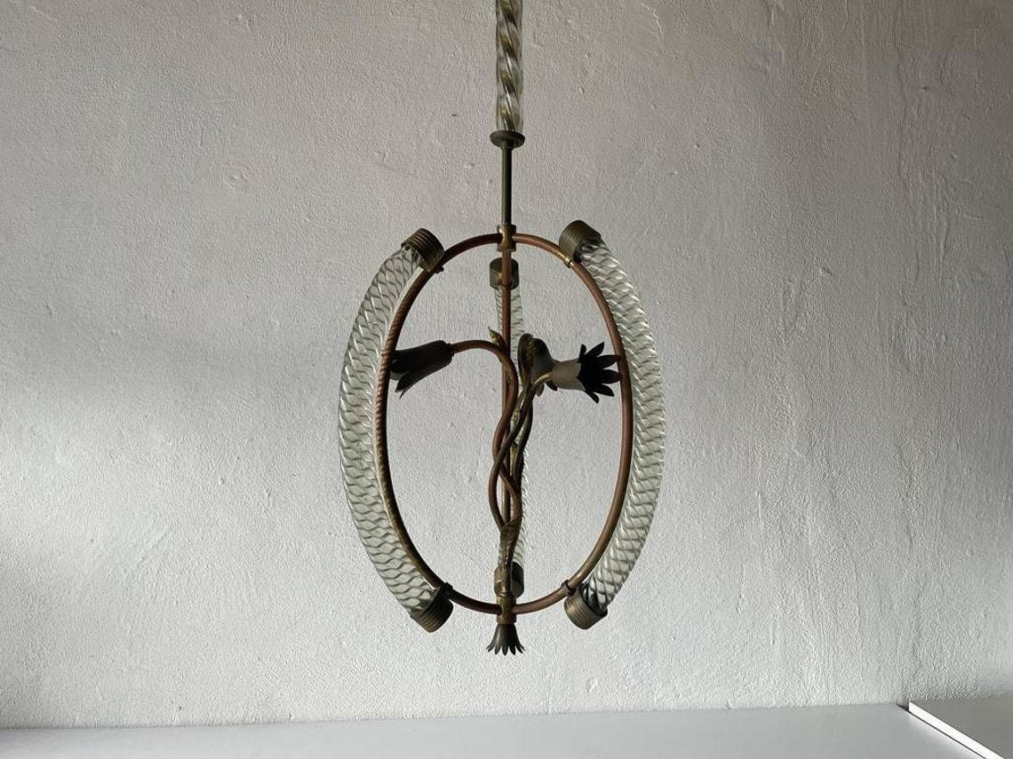 Murano Glass Chandelier By Barovier & Toso, 1930s/40s, Italy photo furniture