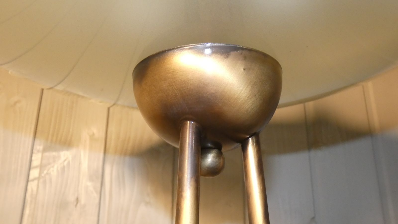 Italian Floor Lamp By Pietro Chiesa For Fontana Arte, 1940s photo vinterior
