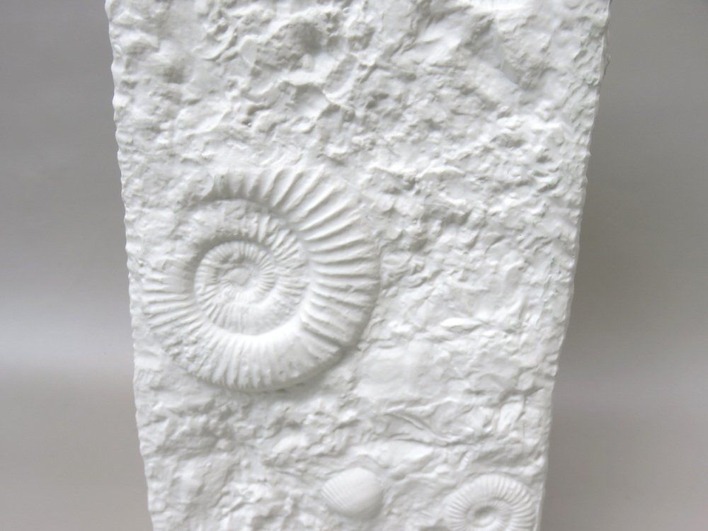 photo furniture White Bisquit Porzellan Vase From Ak Kaiser, 1970s