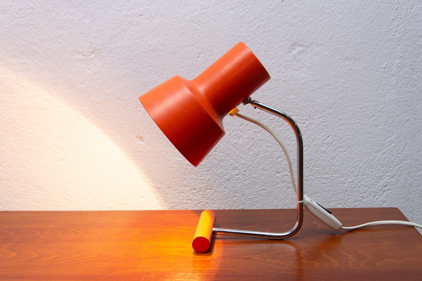 Mid Century Adjustable Desk Lamp By Josef Hurka For Napako, Czechoslovakia photo Lighting