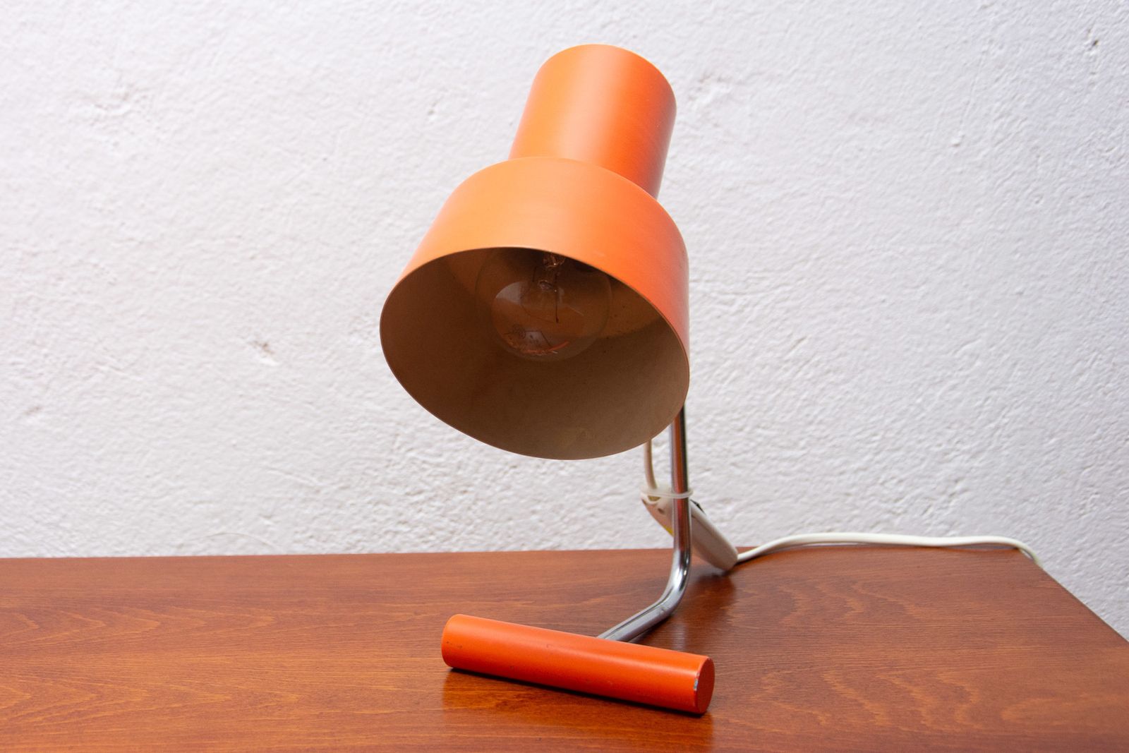 Mid Century Adjustable Desk Lamp By Josef Hurka For Napako, Czechoslovakia photo buy