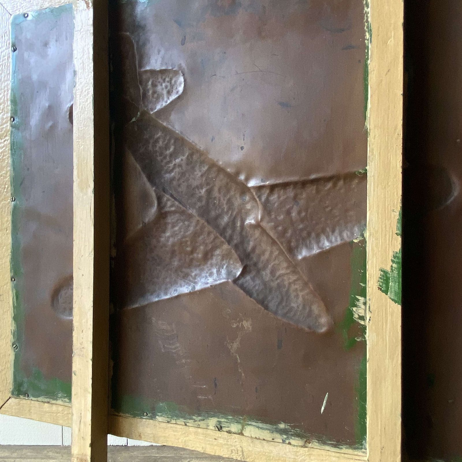 Folk Art Copper Screen photo 115.0