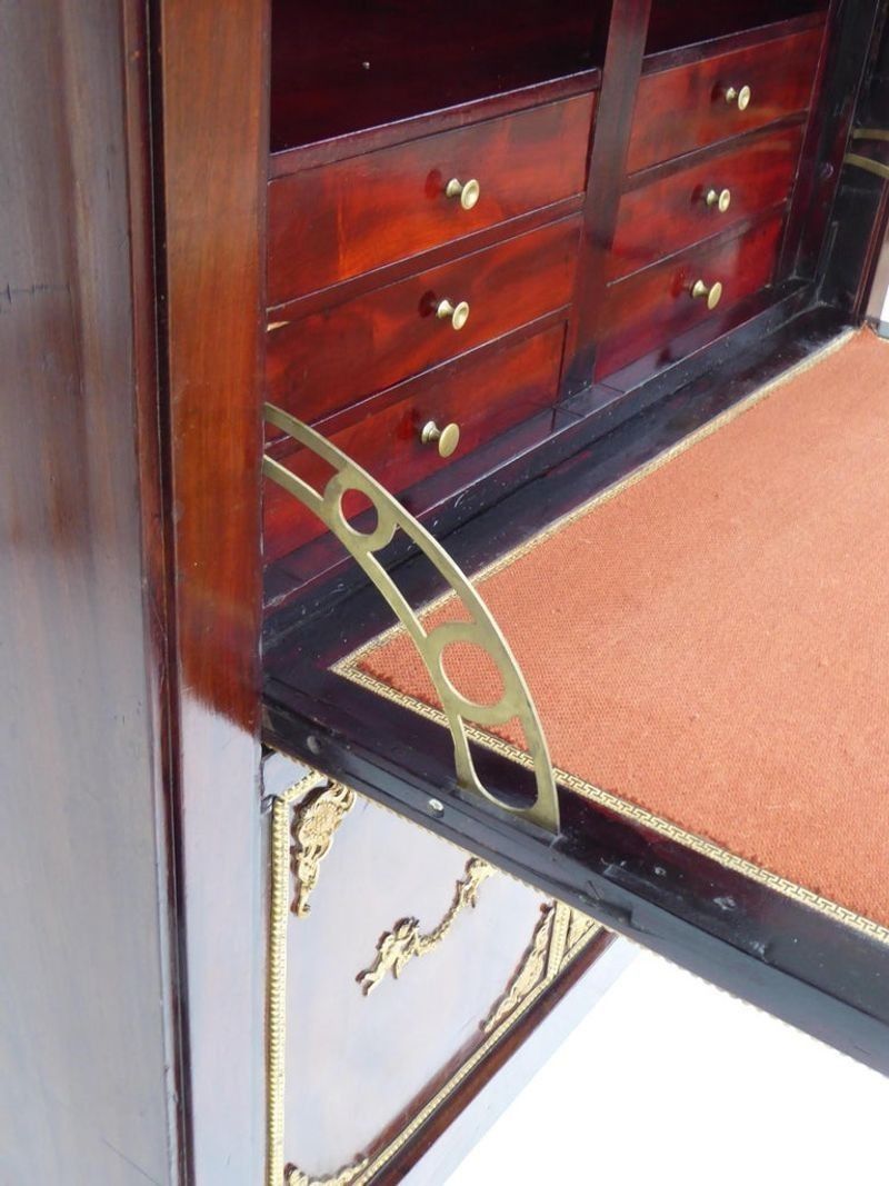 Furniture 18th Century Louis XV Escritoire photo
