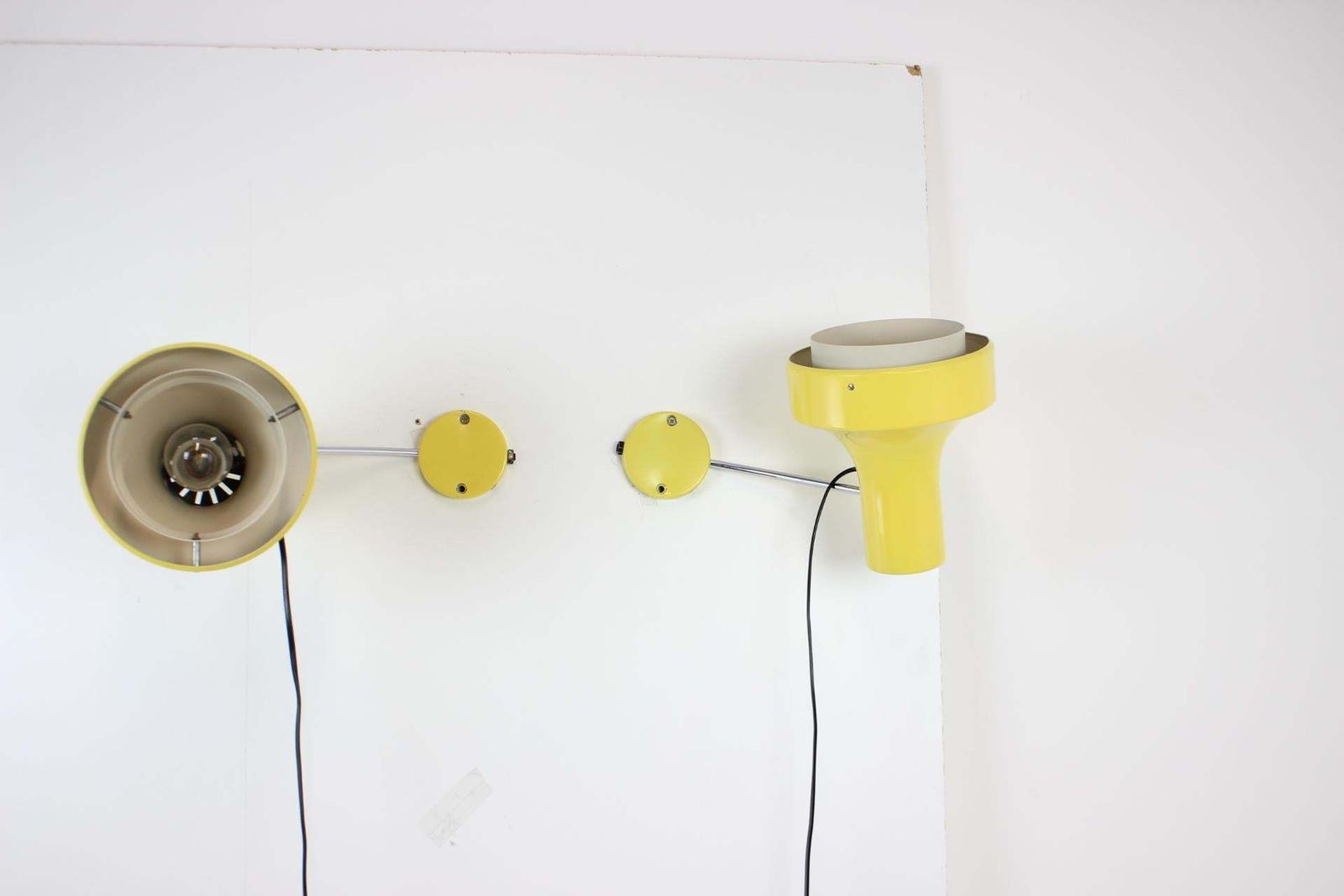 Wall Lamps By Josef Hůrka For Napako 1960's photo for sale