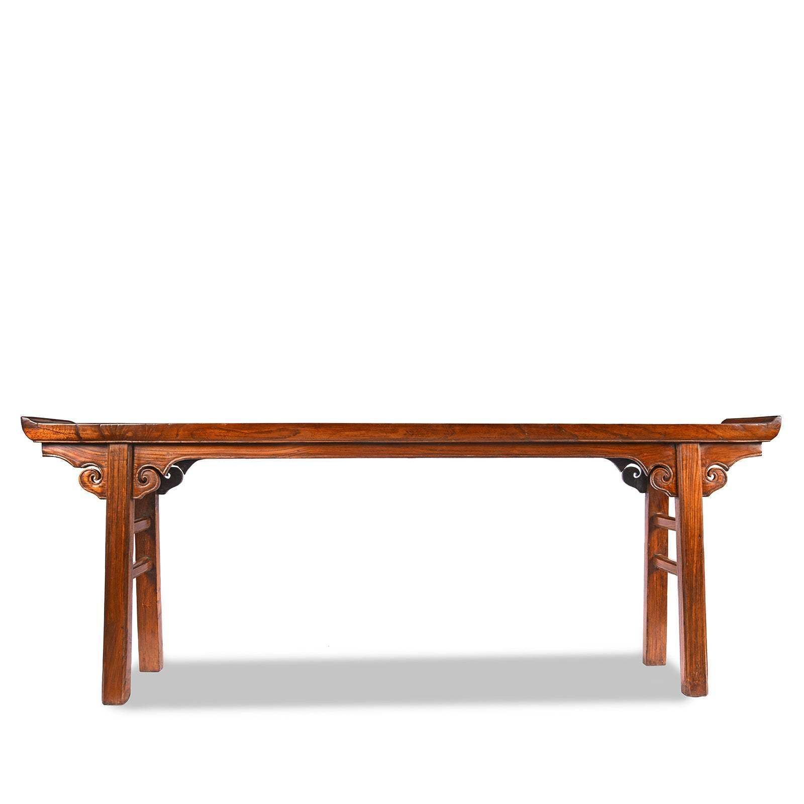 photo furniture Red Elm Altar Table From Jiangsu   19th Century