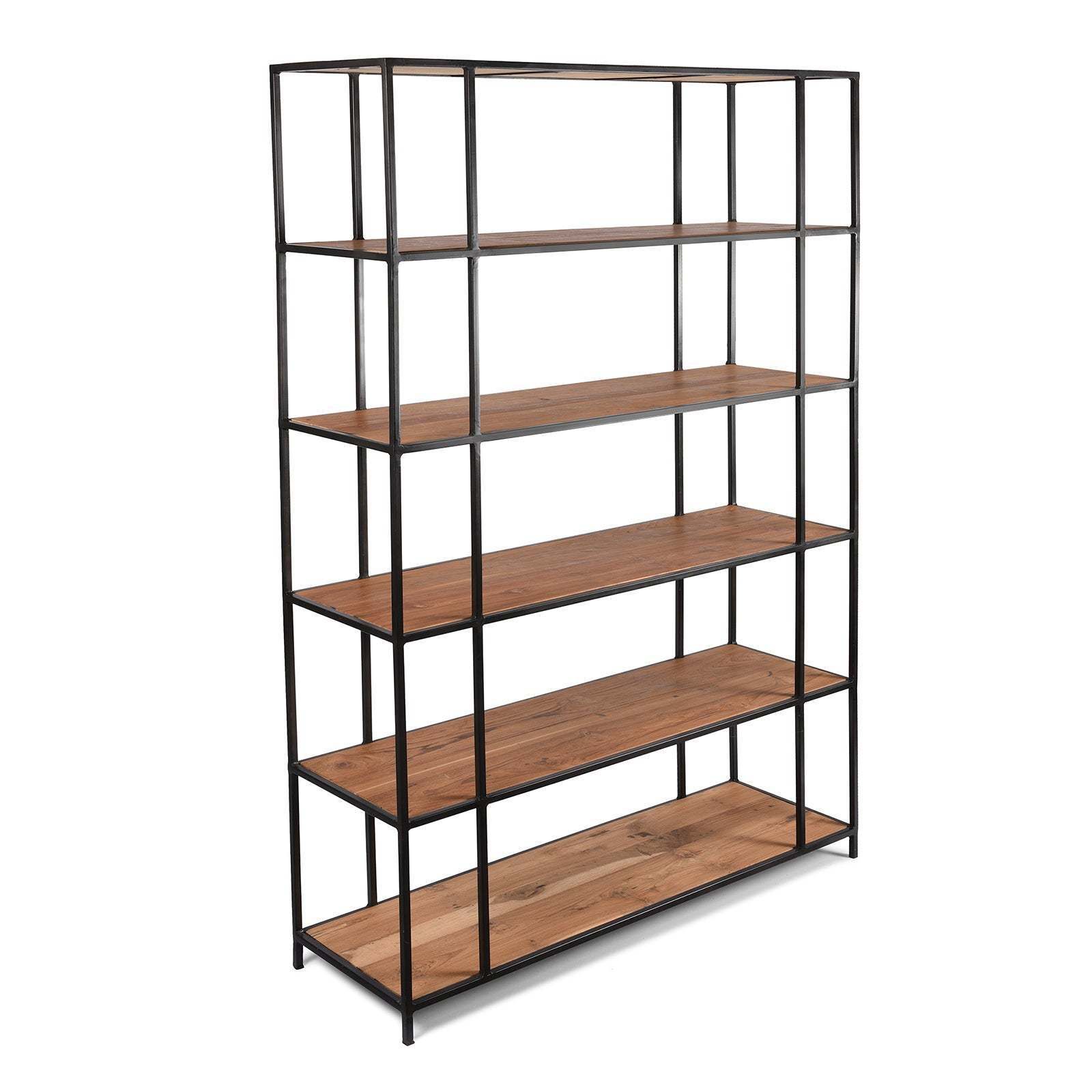 Industrial Style Room Divider Shelving photo furniture