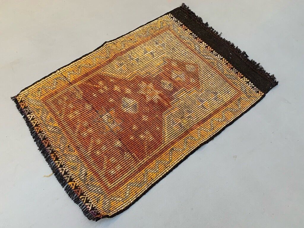 Small Vintage Turkish Kilim Rug 140x90 Cm Wool Kelim photo for sale