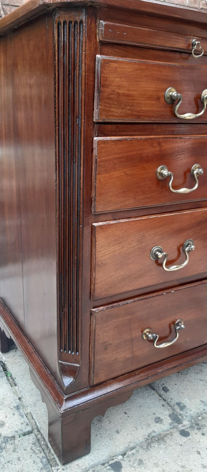 Georgian Mahogany Chest Of Drawers Small photo buy