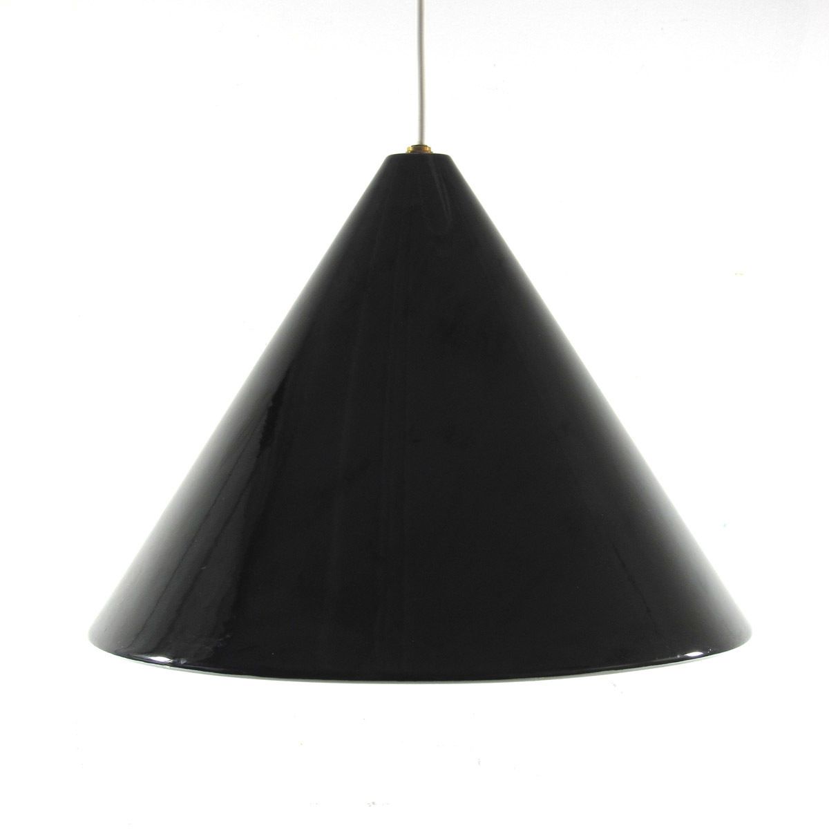 Arne Jacobsen Poulsen Black 1960s Billiard Pendant photo furniture
