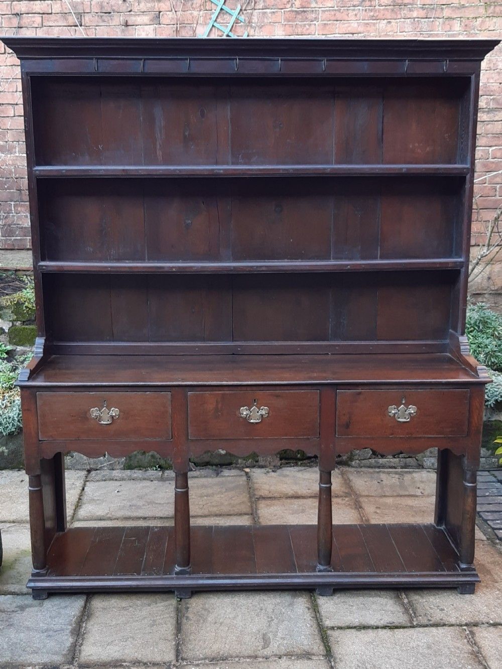 photo furniture A Rare Small Oak Dresser, 18th Century And Earlier