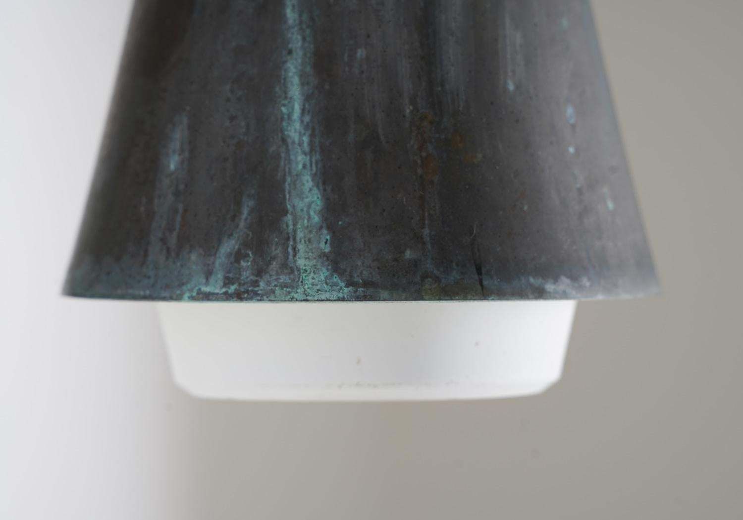 Swedish Outdoor Wall Lamps In Copper By Hans Agne Jakobsson photo vintage