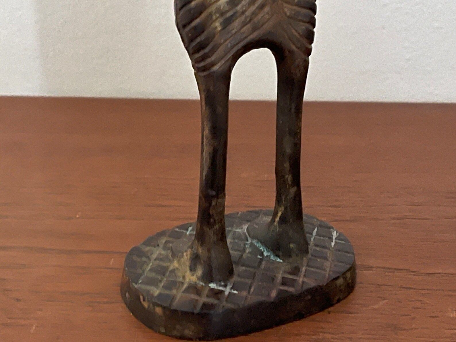 Large Bronze Figure Of Woman Combing Her Hair And Looking In The Mirror Asia photo vinterior