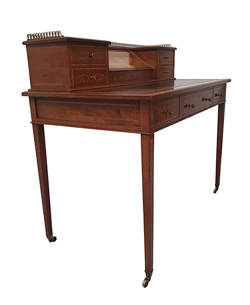 A Very Fine Edwardian Desk Attributed To Edward And Roberts photo for sale