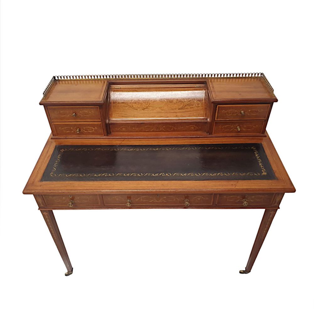 A Very Fine Edwardian Desk Attributed To Edward And Roberts photo Furniture