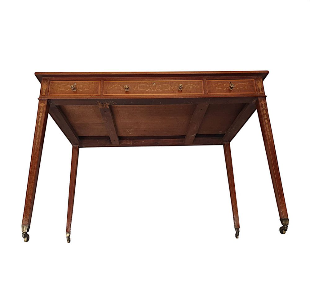 photo furniture A Very Fine Edwardian Desk Attributed To Edward And Roberts