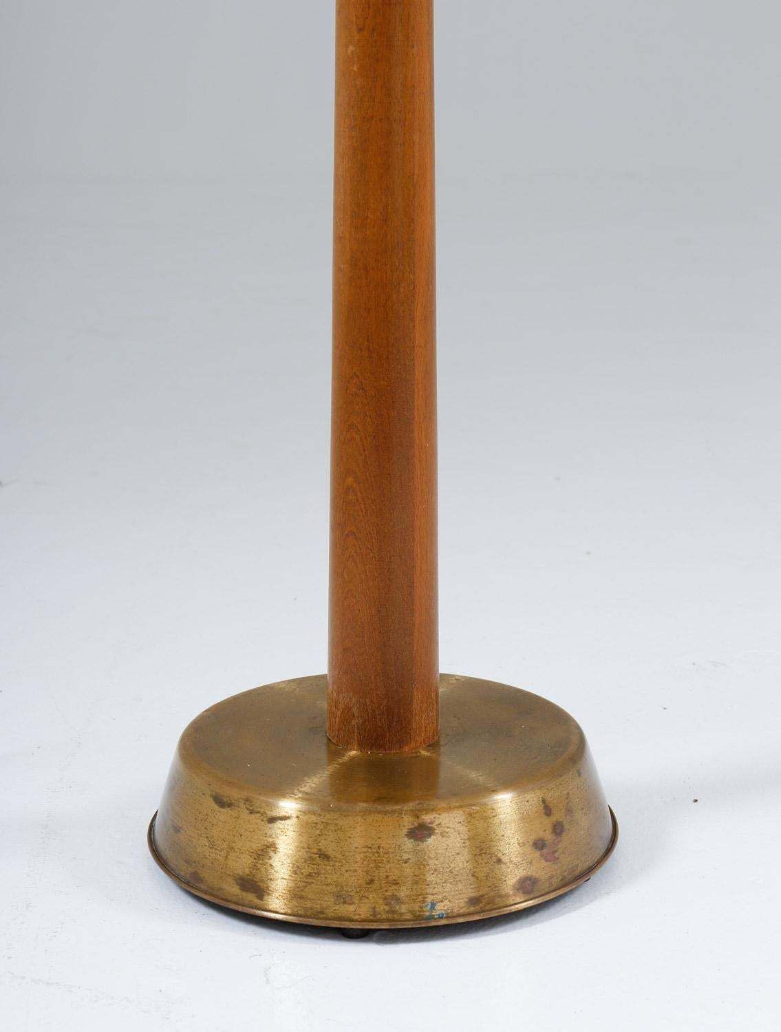 Midcentury Floor Lamp By Ystad Metall, 1940s, Sweden photo vintage
