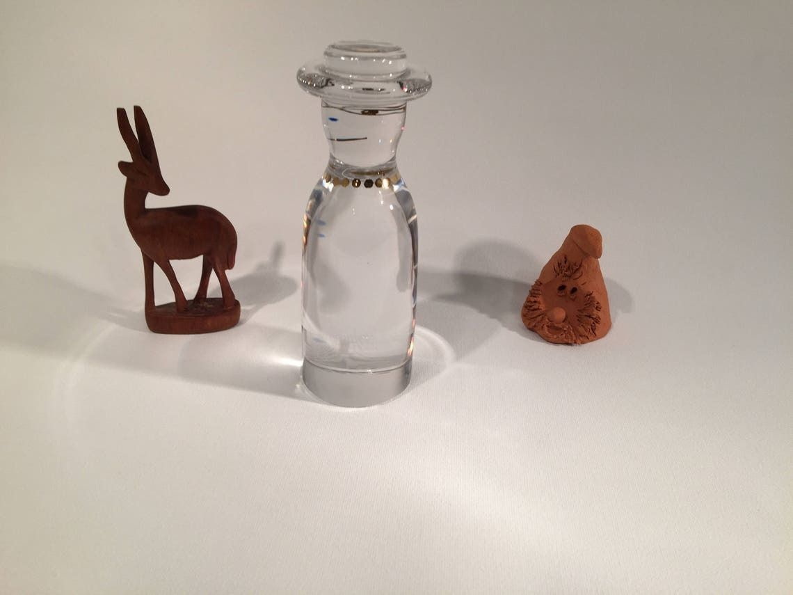 Aunt Rosie Crystal Figurine From The Swedish Glassworks Kosta By Ann & Goran Warff In 1974, Scandinavian Modern photo vinterior