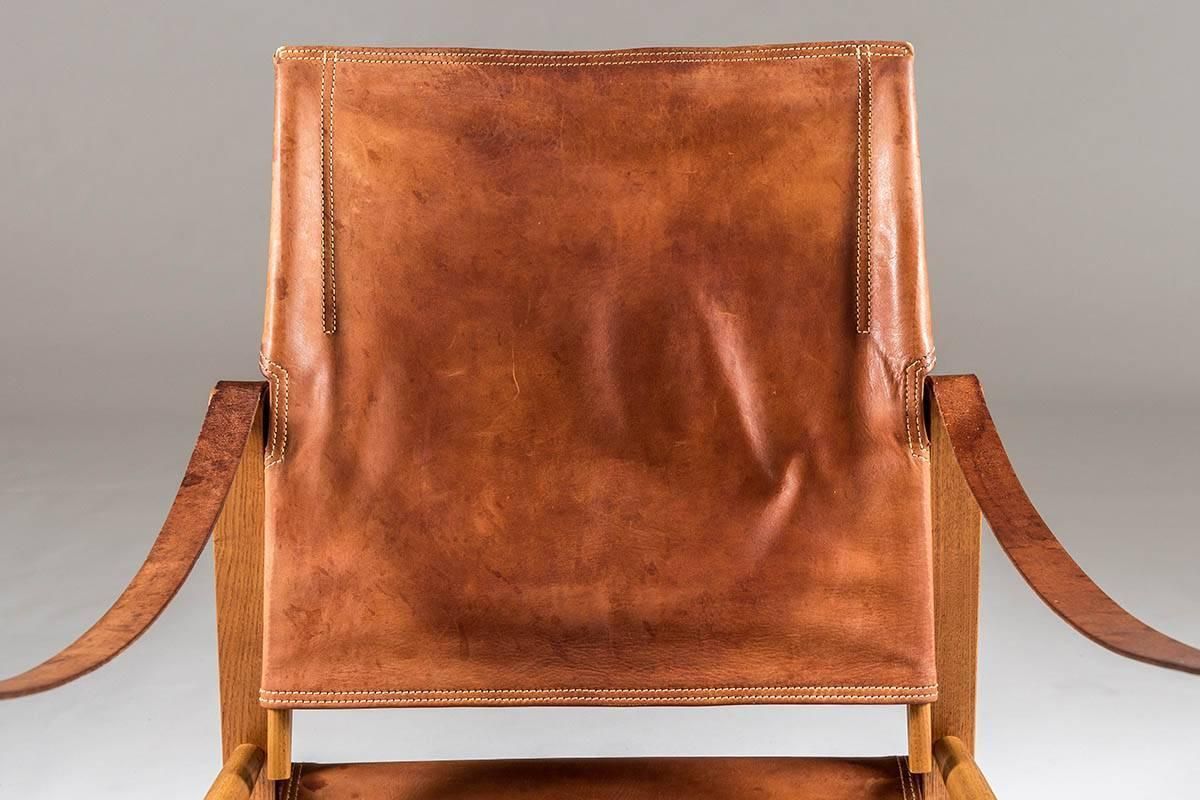 Safari Chair By Kaare Klindt In Cognac Leather photo vinterior