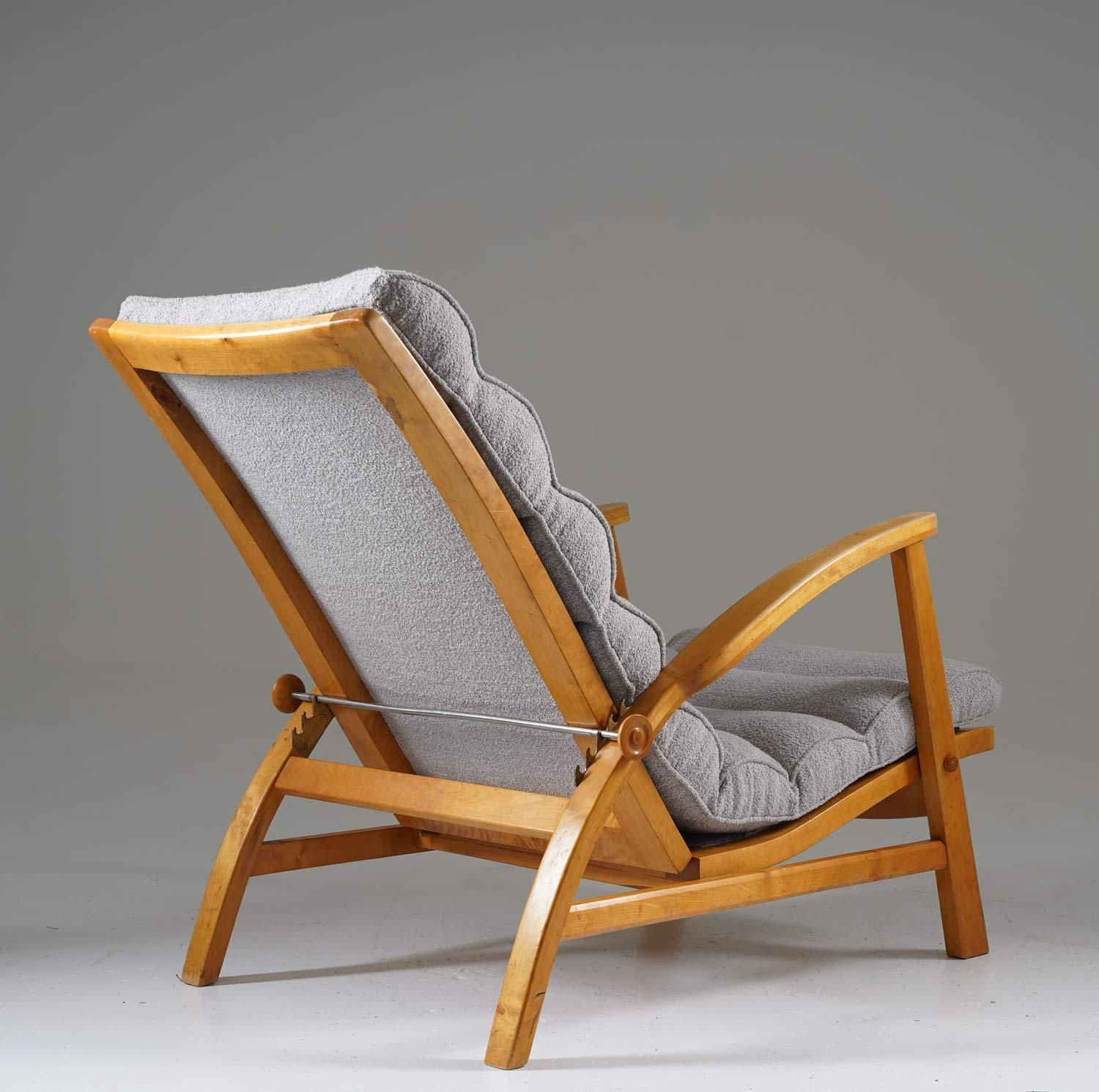 Scandinavian Lounge Chair Model "Vila" By Kf, 1930s photo vinterior