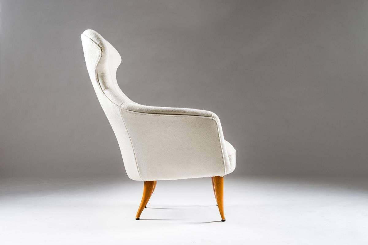 Lounge Chair "Stora Eva" By Kerstin Hörlin Holmqvist For Nk photo for sale
