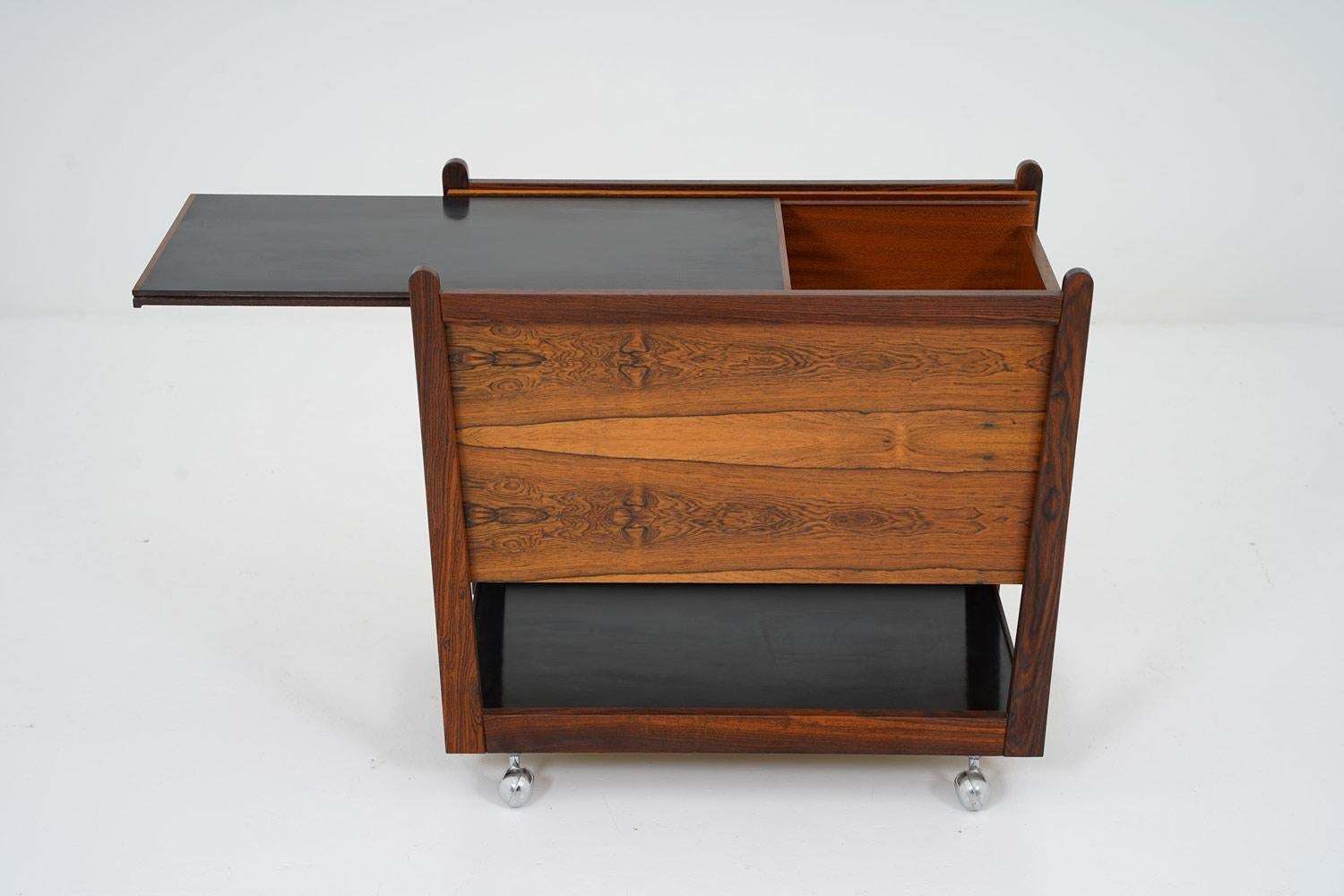 Scandinavian Midcentury Bar Cart By Rolf Hesland photo 2314.0