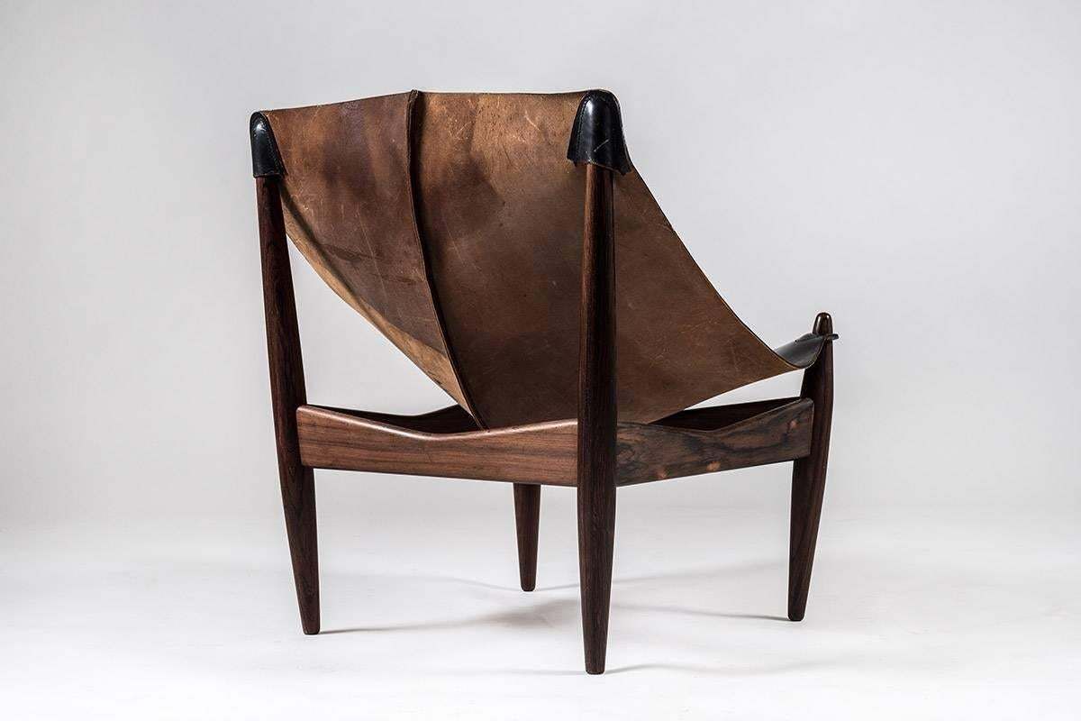 Scandinavian Easy Chair And Ottoman Model 272 Designed By Illum Wikkelsø photo Furniture