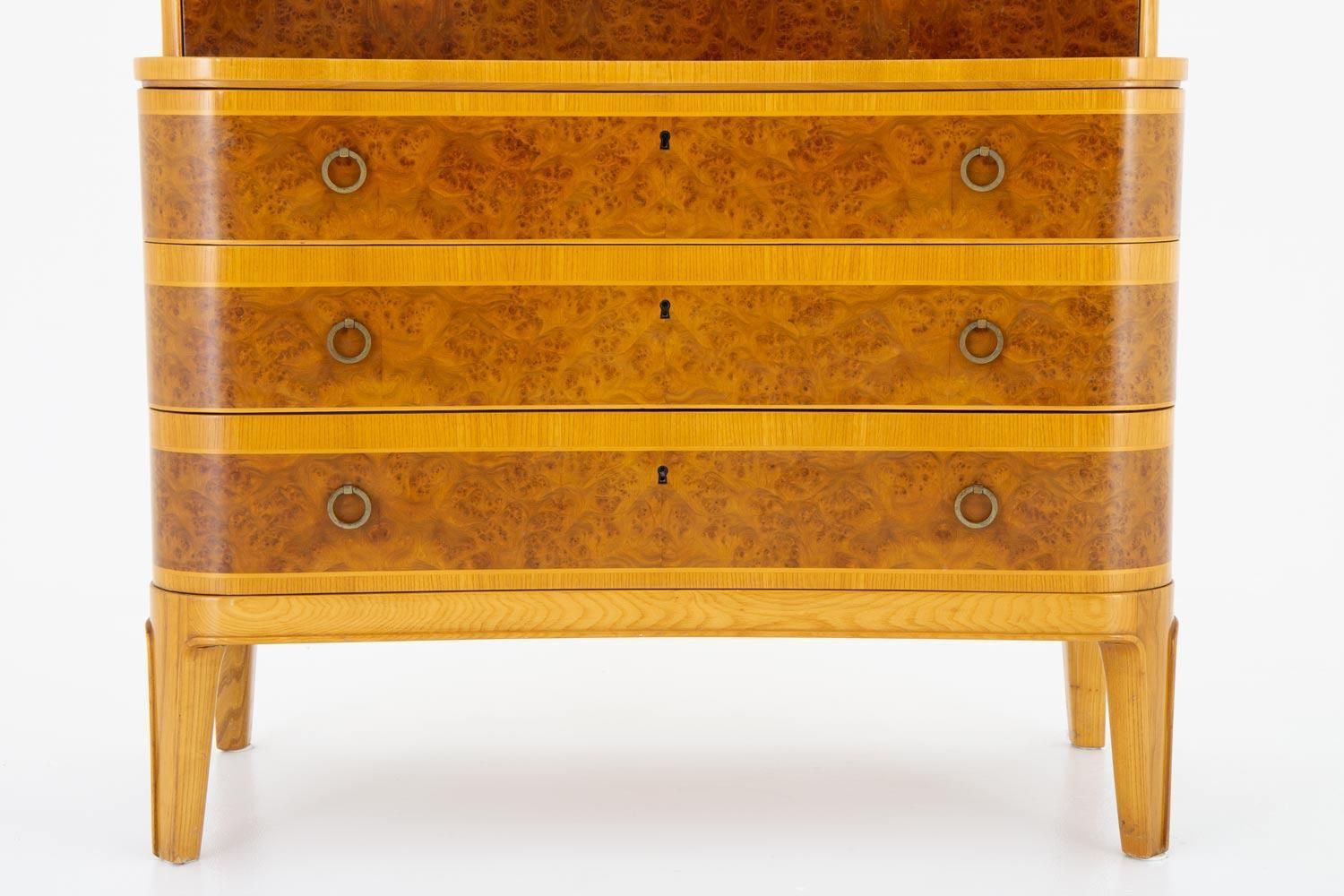 Swedish Modern Bureau By åby Möbelfabrik, 1940s photo buy