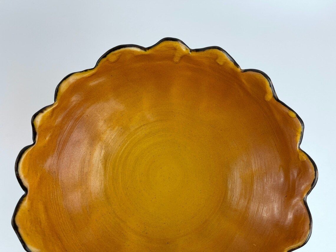 photo furniture Art Nouveau Footed Bowl By Axel Jensen For P. Ipsen's Enke, Danish Design From The 1st Half Of The 20th Century